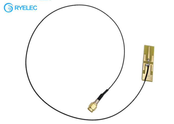 48*18mm εναέριος 2.4ghz 5.8ghz ορθογωνίων PCB κίτρινος συνδετήρας Sma ζωνών Wifi διπλός προμηθευτής
