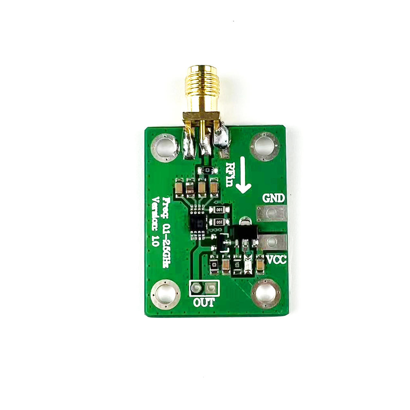 AD8313 Λογαριθμικός ανιχνευτής -72dBm -2dBm 0.1-2.5GHz RF Power Analyzer Board 7-15V Δυναμική Μονάδα ανίχνευσης ραδιοφωνικών μικροκυμάτων