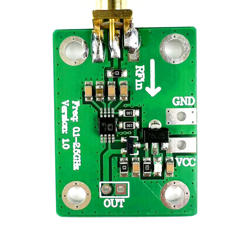 AD8313 Λογαριθμικός ανιχνευτής -72dBm -2dBm 0.1-2.5GHz RF Power Analyzer Board 7-15V Δυναμική Μονάδα ανίχνευσης ραδιοφωνικών μικροκυμάτων
