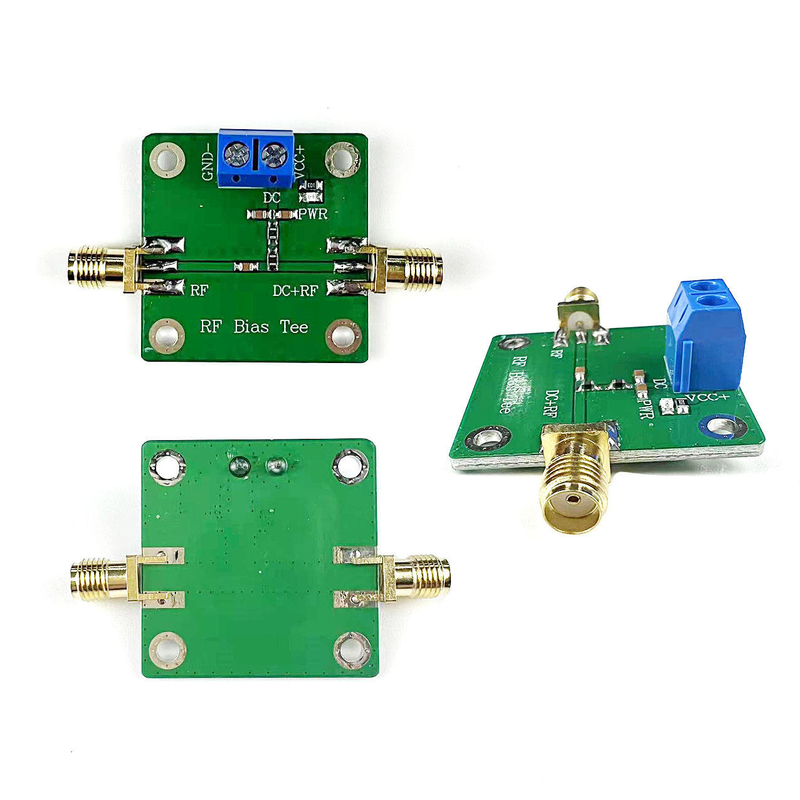 RF Bias Tee Feed Wideband Microwave DC Blocker 10-6000MHz 6GHz για ραδιοφώνημα HAM RTL SDR LNA ενισχυτής χαμηλού θορύβου