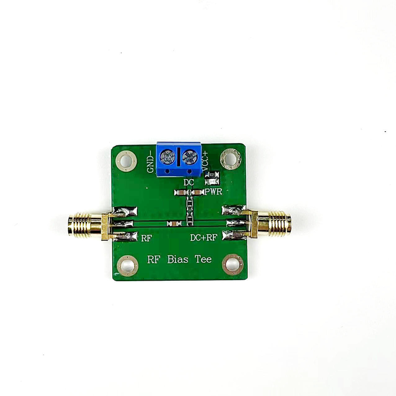 RF Bias Tee Feed Wideband Microwave DC Blocker 10-6000MHz 6GHz για ραδιοφώνημα HAM RTL SDR LNA ενισχυτής χαμηλού θορύβου