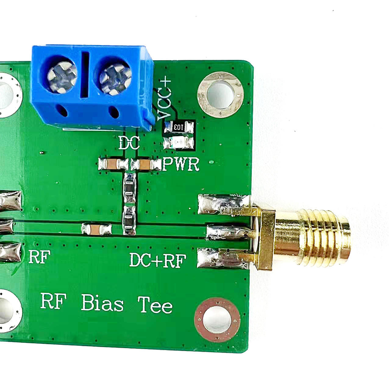 RF Bias Tee Feed Wideband Microwave DC Blocker 10-6000MHz 6GHz για ραδιοφώνημα HAM RTL SDR LNA ενισχυτής χαμηλού θορύβου