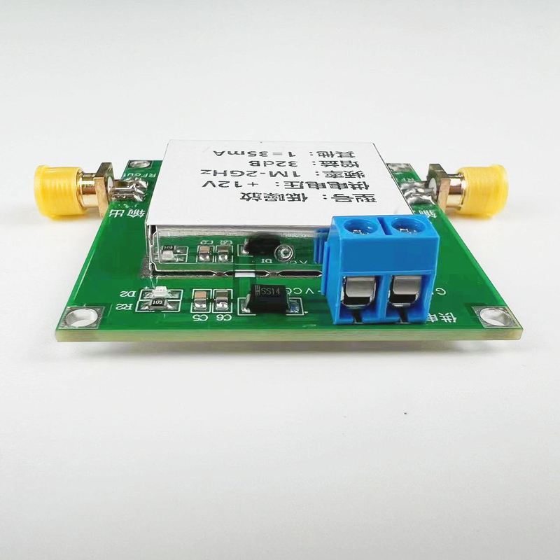 1-3000MHz 2.4GHz 20dB 0.01-2000MHz 2Ghz 32dB LNA RF ευρυζωνική ευρυζωνική χαμηλού θορύβου μονάδα ενισχυτή ισχύος UHF HF VHF