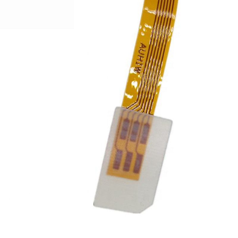 GSM CDMA Standard UIM SIM Card Kit Άντρας προς θηλυκή επέκταση μαλακό επίπεδο καλώδιο FPC