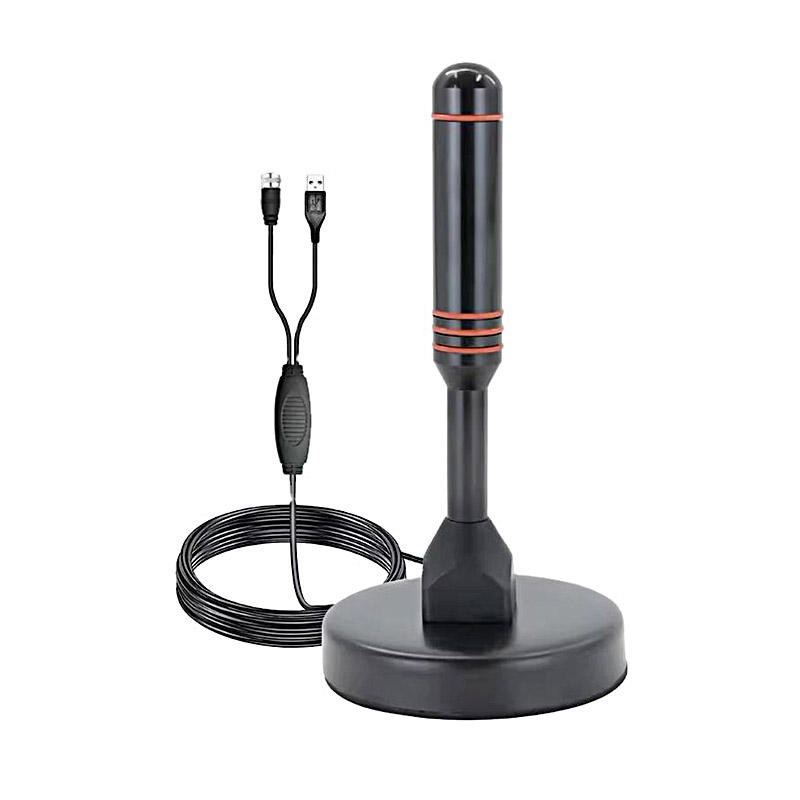 Βέλτιστη τιμή Καυτή πώληση Εξωτερικό HDTV TV Stick Δωρεάν Διάδρομος Uhf Vhf tv Αεροπορική Ψηφιακή εσωτερική τηλεοπτική κεραία DVB-T2 με μαγνήτη
