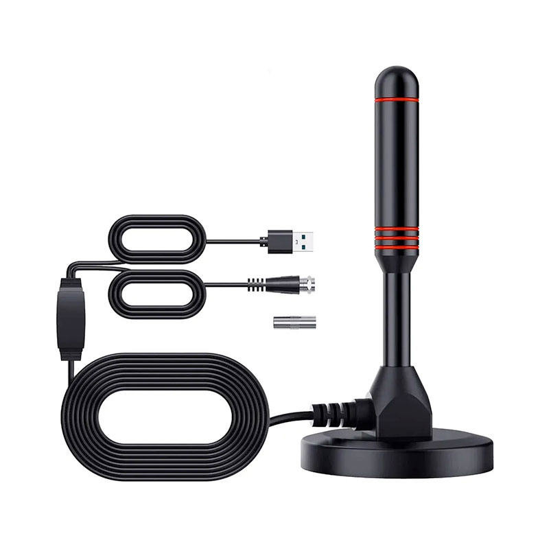 Βέλτιστη τιμή Καυτή πώληση Εξωτερικό HDTV TV Stick Δωρεάν Διάδρομος Uhf Vhf tv Αεροπορική Ψηφιακή εσωτερική τηλεοπτική κεραία DVB-T2 με μαγνήτη