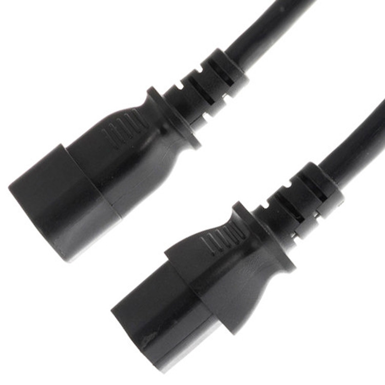 RY C13 έως C14 10a 250v καλώδιο ηλεκτρικής ενέργειας 18 Awg C14 συνδυασμός με έξοδο C13