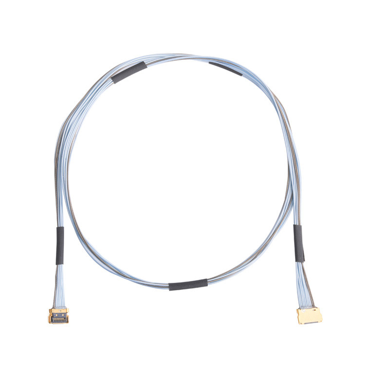 Καλώδιο LVDS Καλωδιακή γραμμή UY 10P 0,35 mm Στροφή I Pex 20857-010T-01 Συγκροτήματα καλωδίων για μικροεξαγωγικά καλώδια Ipex