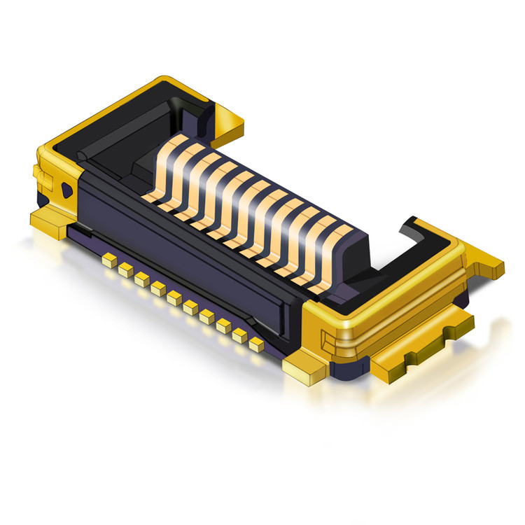 Καλώδιο LVDS Καλωδιακή γραμμή UY 10P 0,35 mm Στροφή I Pex 20857-010T-01 Συγκροτήματα καλωδίων για μικροεξαγωγικά καλώδια Ipex