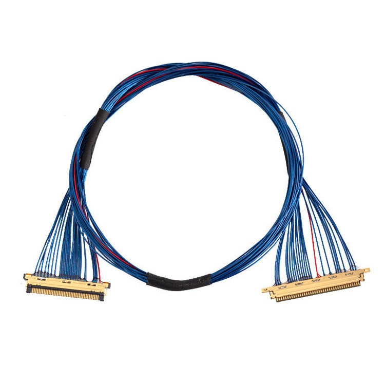 Προσαρμοσμένο Lvds Jae Micro Coaxial Cable Fi Jt40c Csh1 έως Hd1p040ma1 για γυαλιά Vr