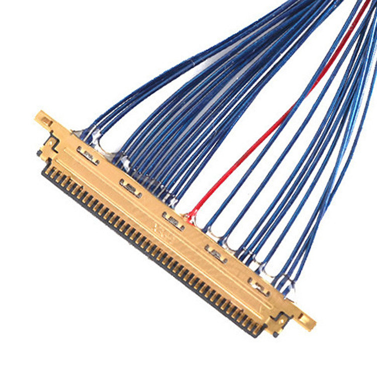 Προσαρμοσμένο Lvds Jae Micro Coaxial Cable Fi Jt40c Csh1 έως Hd1p040ma1 για γυαλιά Vr