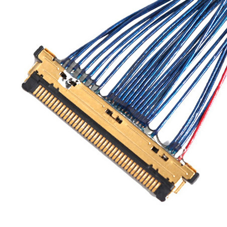 Προσαρμοσμένο Lvds Jae Micro Coaxial Cable Fi Jt40c Csh1 έως Hd1p040ma1 για γυαλιά Vr