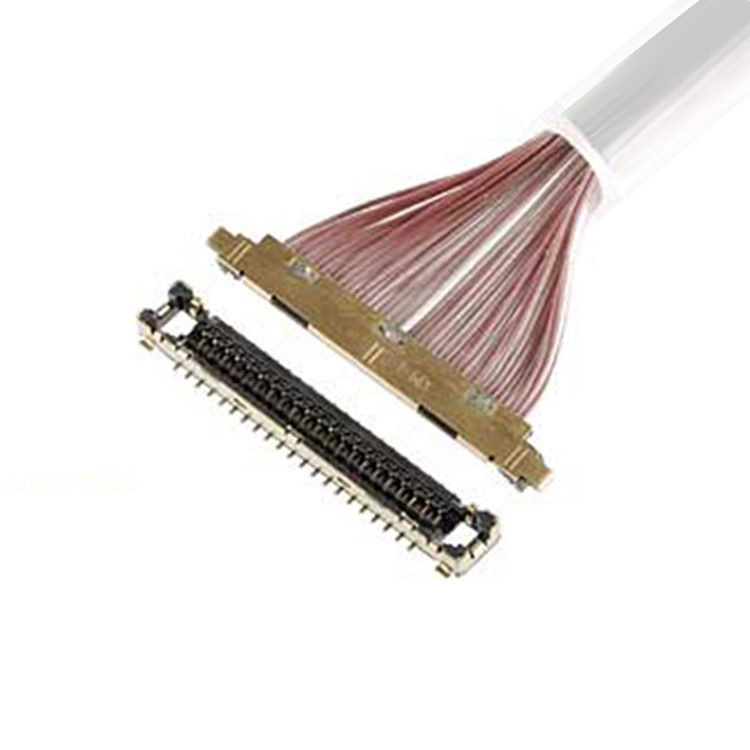 Προσαρμοσμένο Ipex Lcd Edp καλώδιο 0,25mm Pitch Ipex Cabline-Ux Ii 30p Micro Coaxial Cable 20531 030t 02 Micro Coaxial Cable
