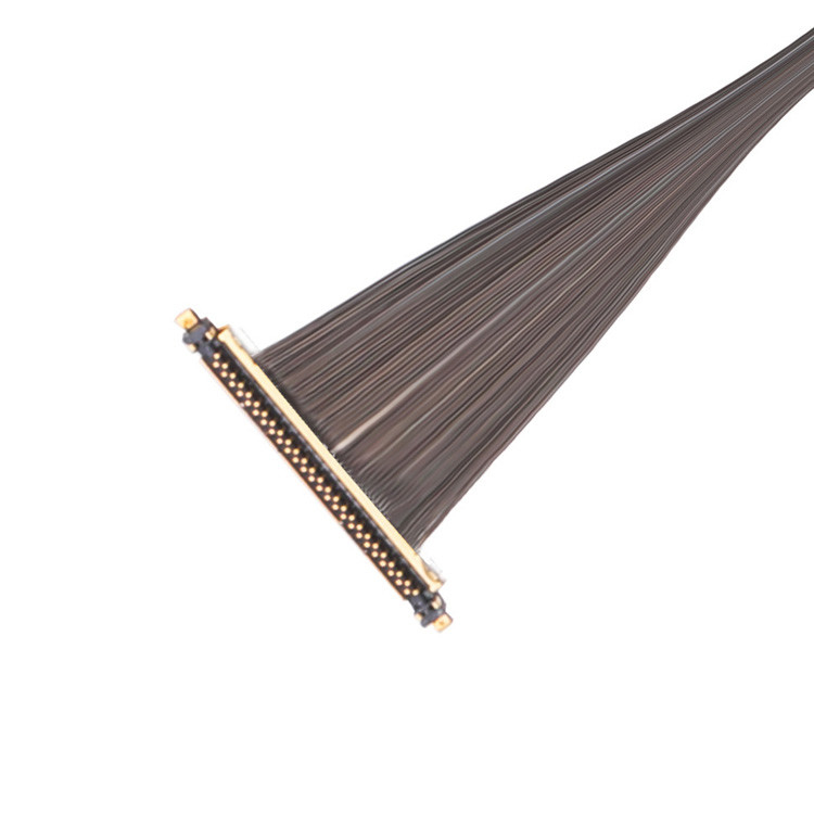 Προσαρμοσμένο Ipex Lcd Edp καλώδιο 0,25mm Pitch Ipex Cabline-Ux Ii 30p Micro Coaxial Cable 20531 030t 02 Micro Coaxial Cable