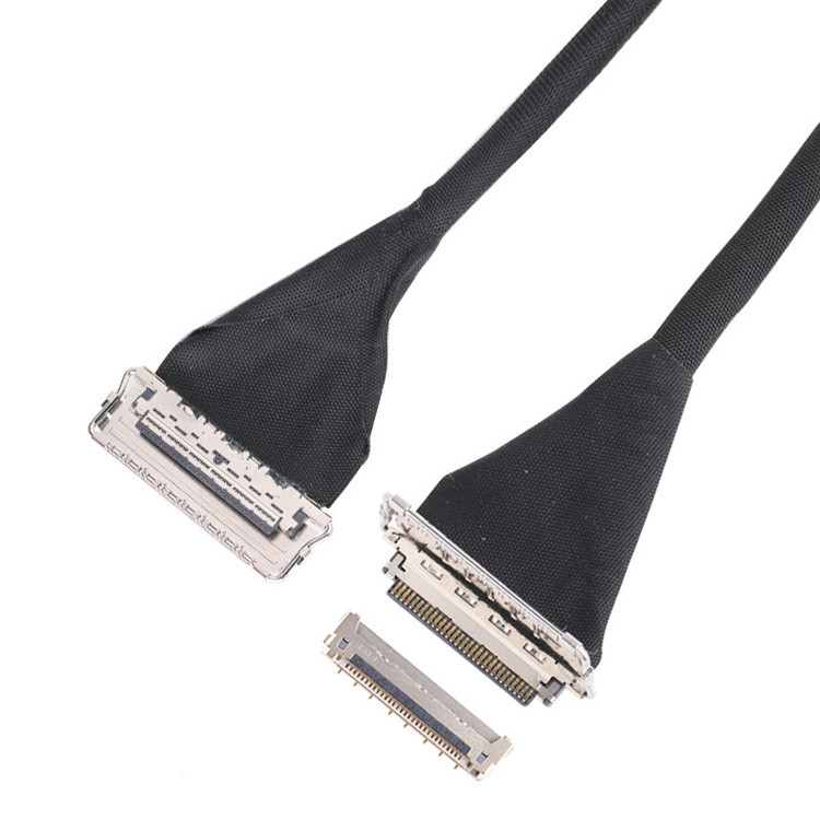 Φαρμακευτικό προσαρμοσμένο IPEX 20679 0,4 MM Στροφή 20pin 30pin 40pin 50pin Micro Coaxial Connector Οριζόντια κατεύθυνση