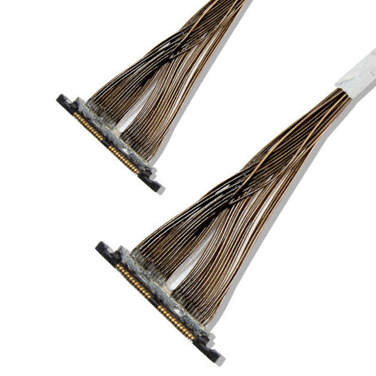Για το Drone Camera Connector και τη Μηχανική Σύνδεση 0.3mm Micro Coaxial Cable DF56 26P 0.3SD