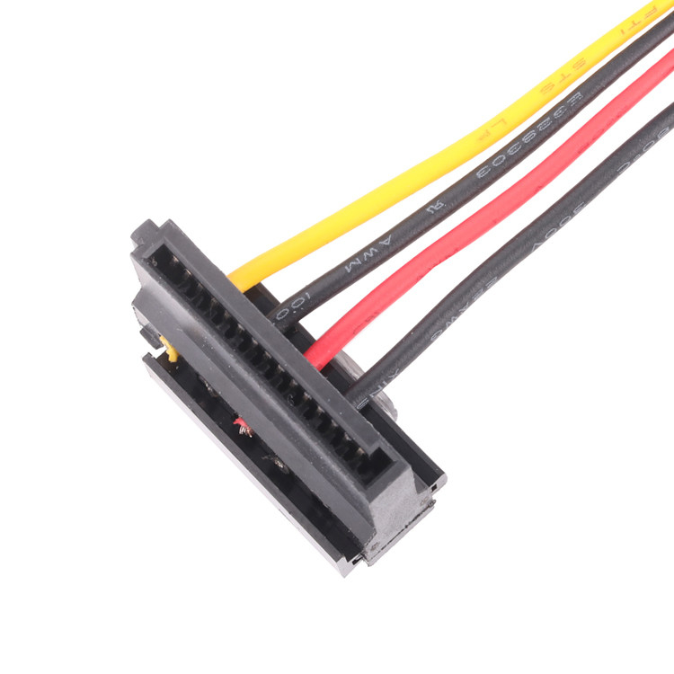 Συγκρότημα καλωδίων SATA Custom E320444 UL1007 Μεταφορά από C01-15CF41000A σε C01-H-157F100A