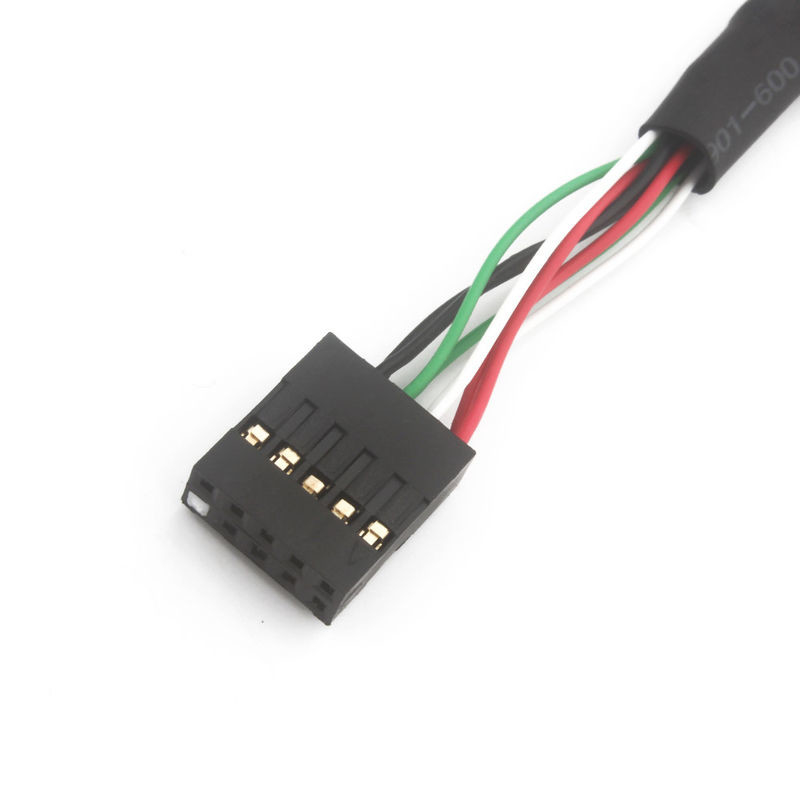 2.54mm Δύο USB βιομηχανικό καλώδιο Bb προς Sbc 10 POS MOLEX 22552101 καλώδιο