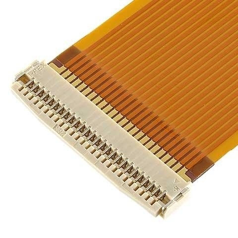 20600-024E-01 FPC Ευέλικτο επίπεδο καλώδιο 0,5 mm Στροφή IPEX MINIFLEX 5-BFN II LK Μηχανική κλειδαριά