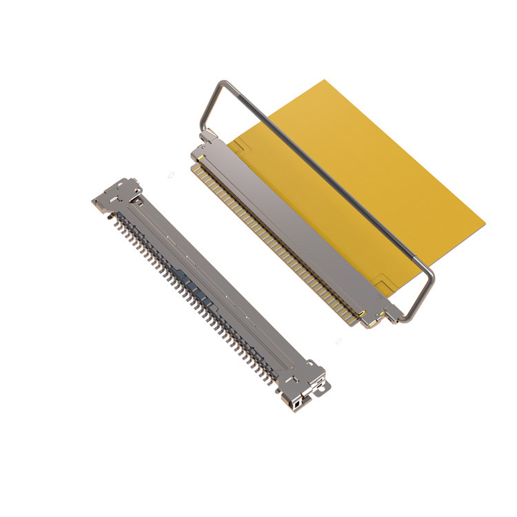 Σύνδεση υγρού κρύσταλλου οθόνης Ipex Lvds Cable CABLINE-VSF 20645-040T-01 40P 0.5mm Pitch