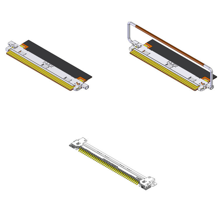 Σύνδεση υγρού κρύσταλλου οθόνης Ipex Lvds Cable CABLINE-VSF 20645-040T-01 40P 0.5mm Pitch