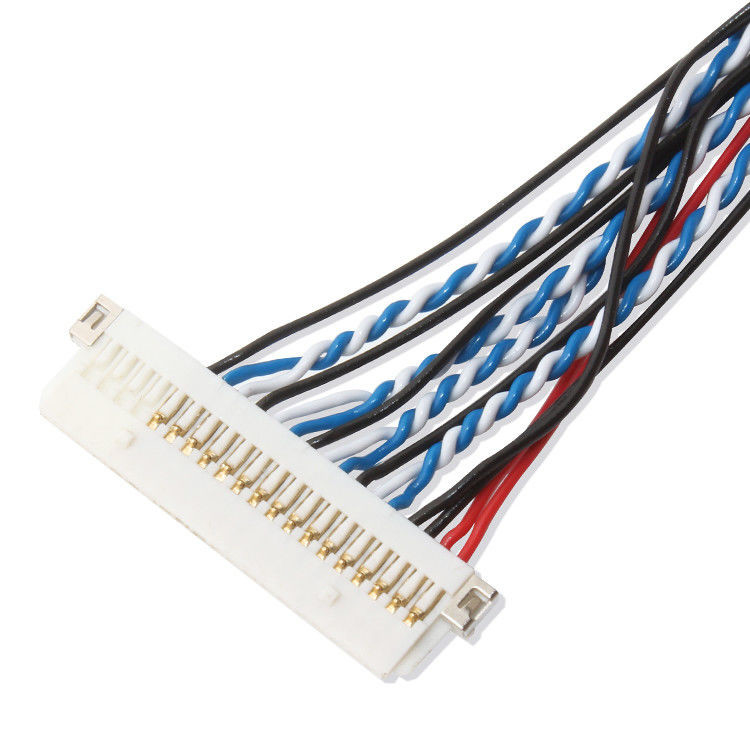 Προσαρμοσμένο OEM Wire Harness FI S20S 20 Pin 1,25 mm Pitch JAE Display Lvds καλώδιο