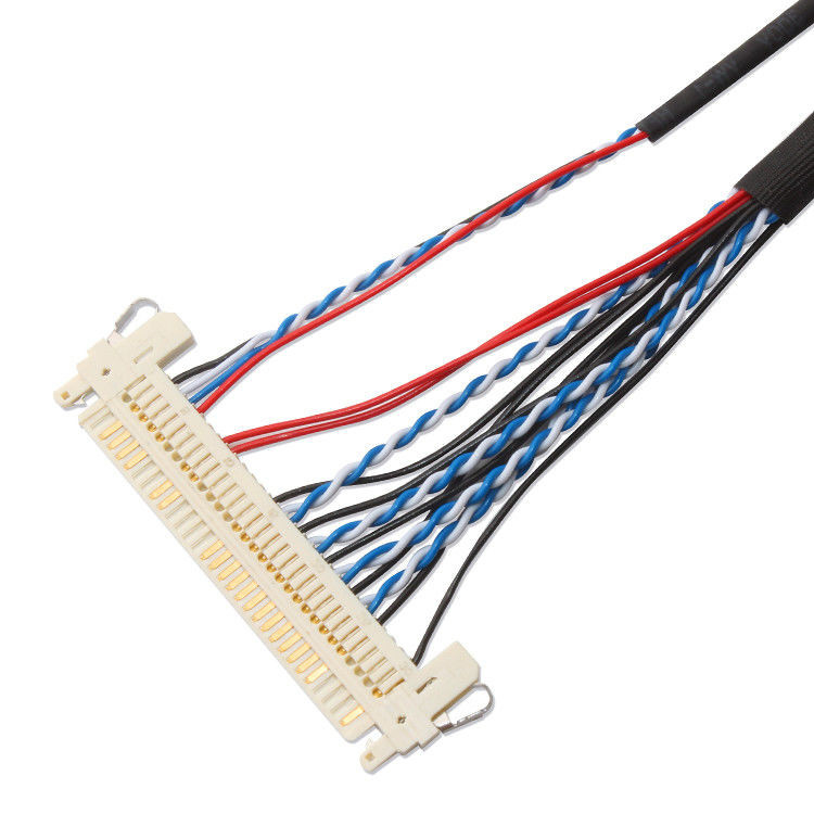 Προσαρμοσμένο OEM Wire Harness FI S20S 20 Pin 1,25 mm Pitch JAE Display Lvds καλώδιο