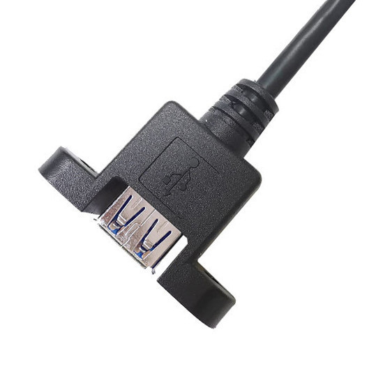 Βιομηχανία Διορθώσεις καλωδίωσης USB 3.0 Πίνακα Mount A X2 έως 20 Pin Header Motherboard Προσαρμοσμένο
