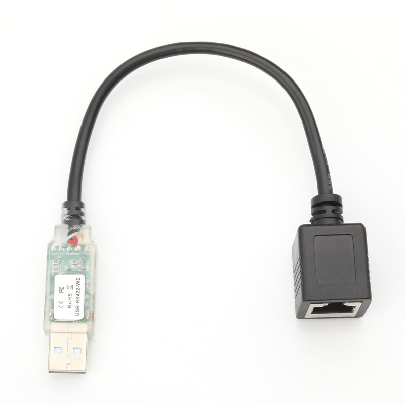 Βιομηχανικοί προσαρμογείς καλωδίων USB-A RJ422 σε RS232 Network Port Network Engineering Debug Cable