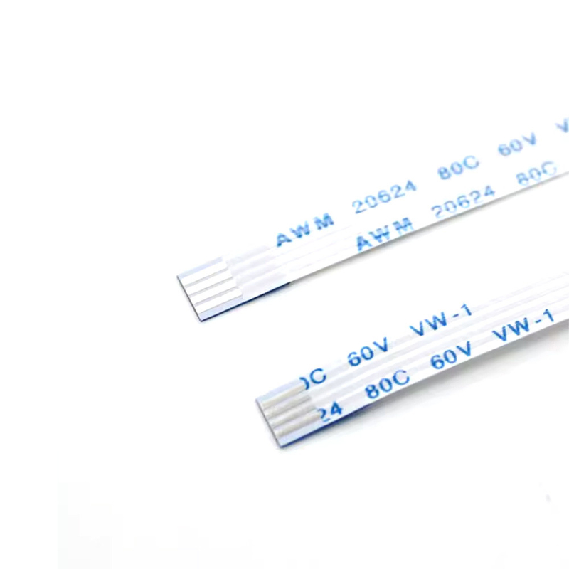 Ffc / Fpc επίπεδα ευέλικτα καλώδια Awm 20624 80c 60v Vw-1 0.5mm 1.0mm 6pin/8p/5p-20pin κυκλώματα επιφάνεια Fpc/Ffc σύρμα σχοινί