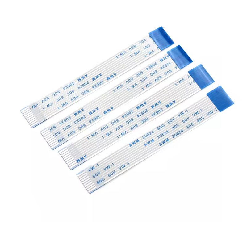 Ffc / Fpc επίπεδα ευέλικτα καλώδια Awm 20624 80c 60v Vw-1 0.5mm 1.0mm 6pin/8p/5p-20pin κυκλώματα επιφάνεια Fpc/Ffc σύρμα σχοινί