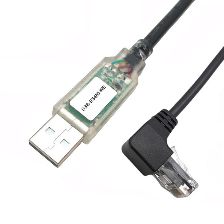 USB-A RS485 έως 8P8C RJ45 Serial Extension Wire Harness Cable Γόνατο / δάχτυλο / Προστατευτικό κάλυμμα