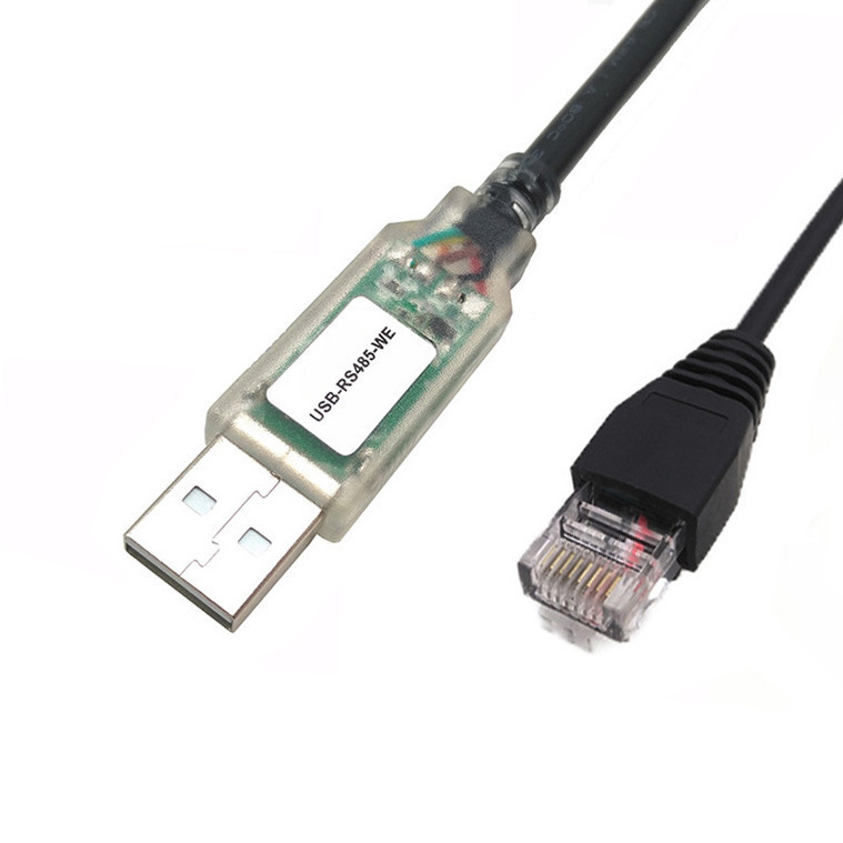 USB-A RS485 έως 8P8C RJ45 Serial Extension Wire Harness Cable Γόνατο / δάχτυλο / Προστατευτικό κάλυμμα
