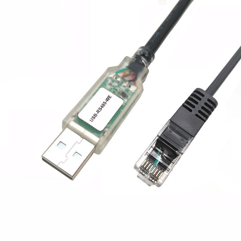USB-A RS485 έως 8P8C RJ45 Serial Extension Wire Harness Cable Γόνατο / δάχτυλο / Προστατευτικό κάλυμμα