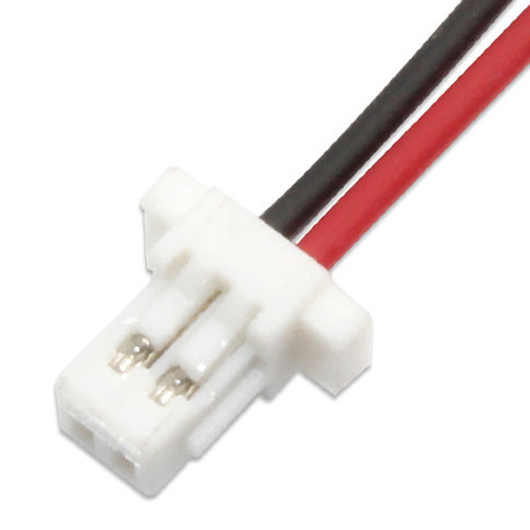 Φαρμακευτική προσαρμογή JST Wire Harness ACH προς ACHTR-02V-S 1.2mm Pitch 2 Pin Socket Disconnect Crimp