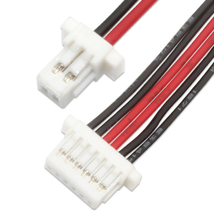 Φαρμακευτική προσαρμογή JST Wire Harness ACH προς ACHTR-02V-S 1.2mm Pitch 2 Pin Socket Disconnect Crimp