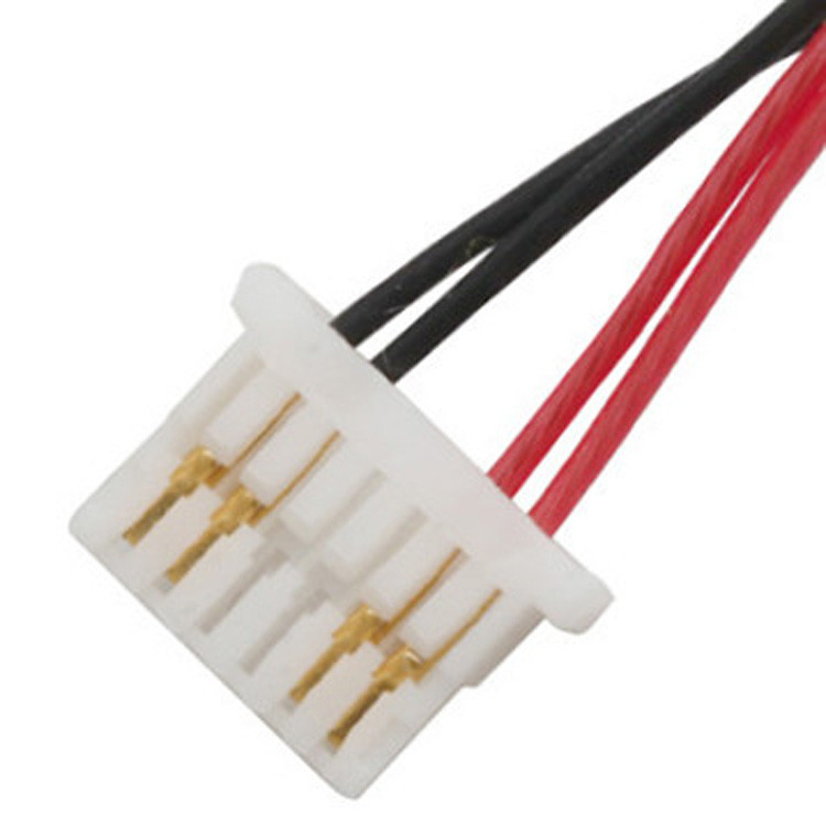 Φαρμακευτική προσαρμογή JST SHLP-06V-S-B LED Backlight Cable Harness 500mm μήκος