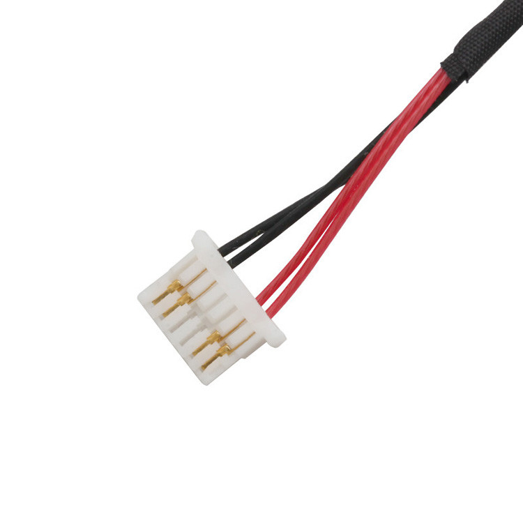 Φαρμακευτική προσαρμογή JST SHLP-06V-S-B LED Backlight Cable Harness 500mm μήκος