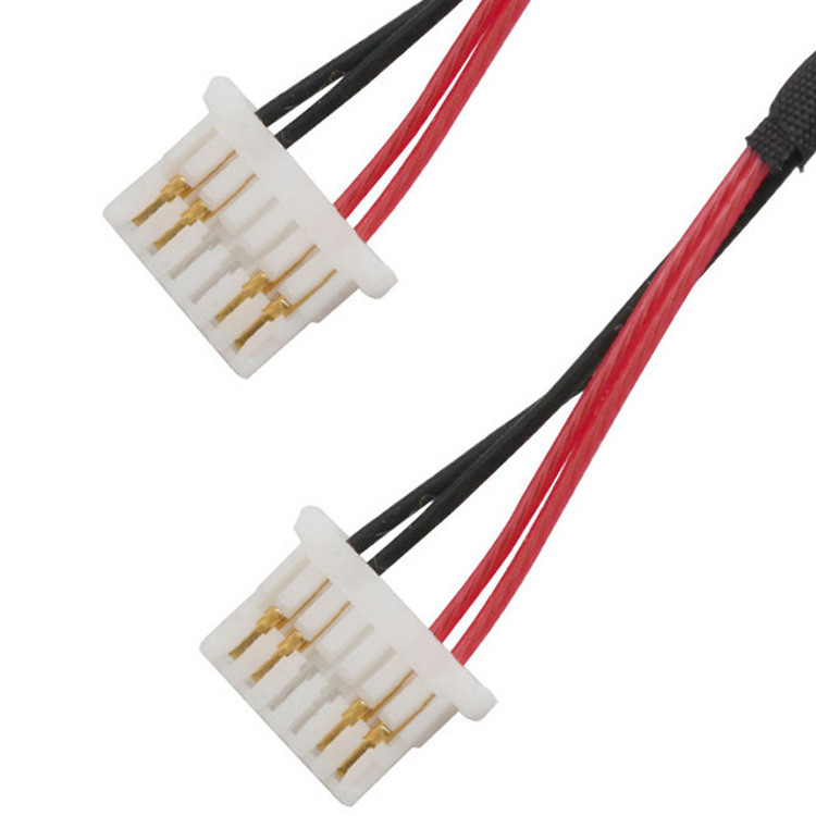 Φαρμακευτική προσαρμογή JST SHLP-06V-S-B LED Backlight Cable Harness 500mm μήκος