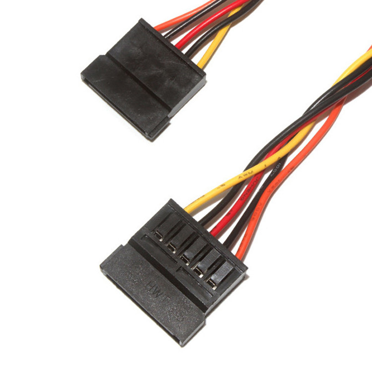 Molex 0679260011 θηλυκός 3.81mm Sata συνδετήρας επίδειξης καλωδίων πισσών καλωδίου τροφοδοσίας lvds