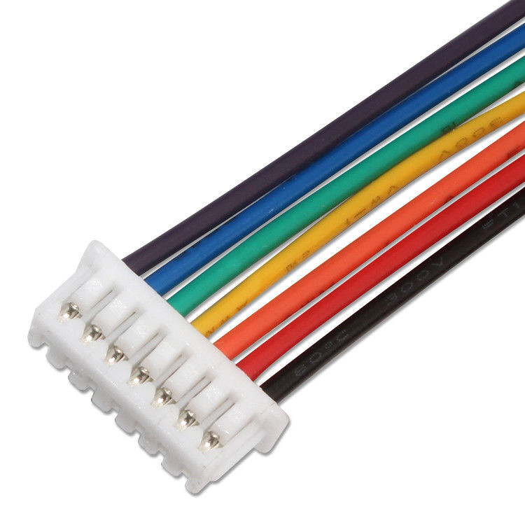 Προσαρμόστε το JST SHR-07V-S-B Wire Harness για συσσωρευτές καλωδίων 7 πιν
