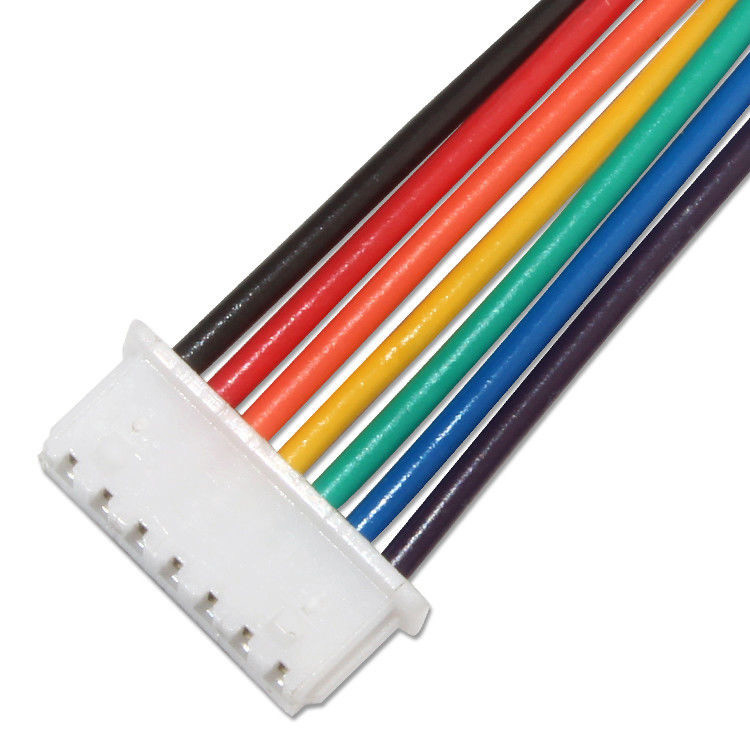 Προσαρμόστε το JST SHR-07V-S-B Wire Harness για συσσωρευτές καλωδίων 7 πιν