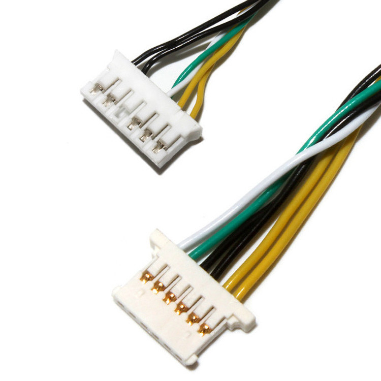 Προσαρμόστε το JST PHR-6 2.0mm 6-Pin To Molex 51146-0600 1.25mm 6-Pin Wire Harness LED Backlight Cable