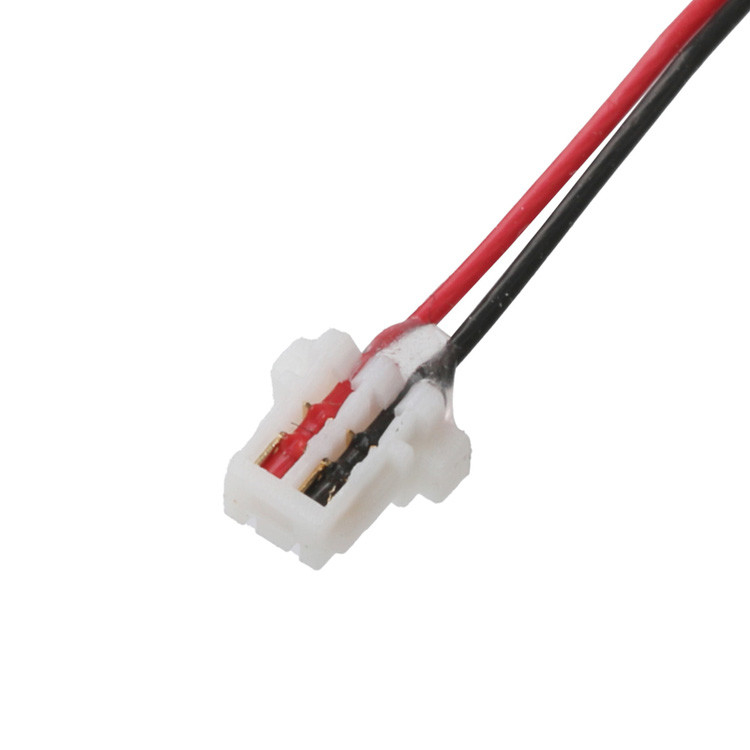 Φαρμακείο JST Harness 0.8mm Pitch 2P Επαφές που αντιμετωπίζουν το NSHR-6P 1.0mm Buckle Socket Removable Crimp