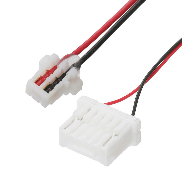 Φαρμακείο JST Harness 0.8mm Pitch 2P Επαφές που αντιμετωπίζουν το NSHR-6P 1.0mm Buckle Socket Removable Crimp