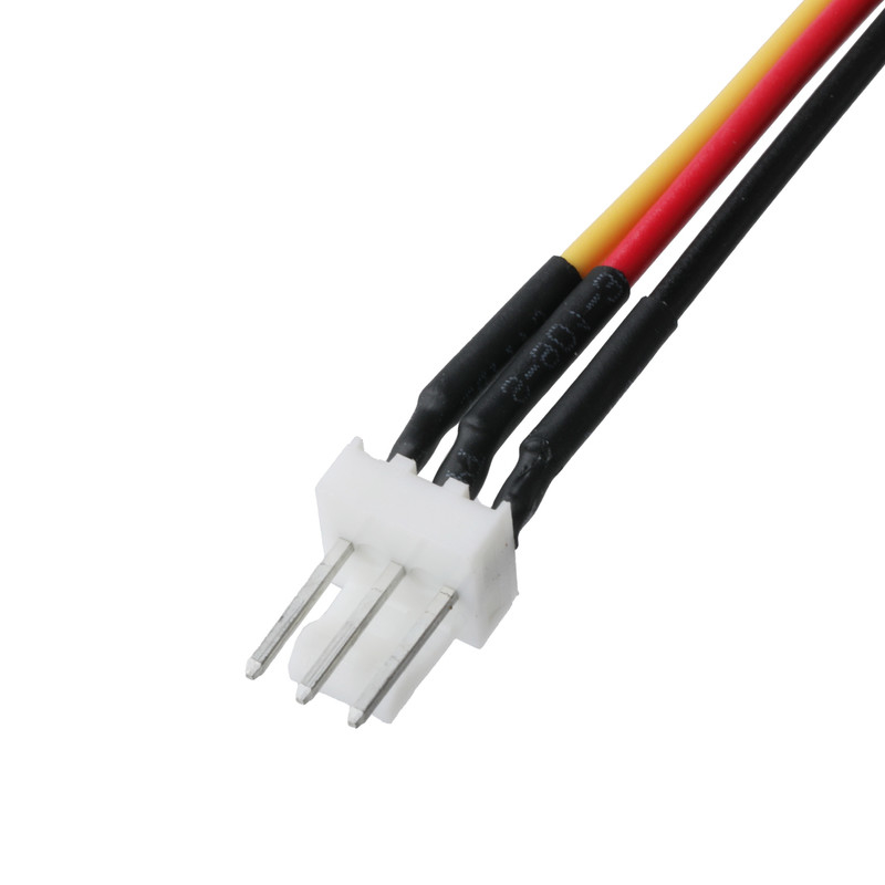 σύνδεσμος molex 22-23-2031 έως 22-01-3037 3-POS Εμπνευστήρας Κεφαλίδα Άντρας Πινάκια 2.54mm Πίτσα 22AWG Hook-Up Wire cable