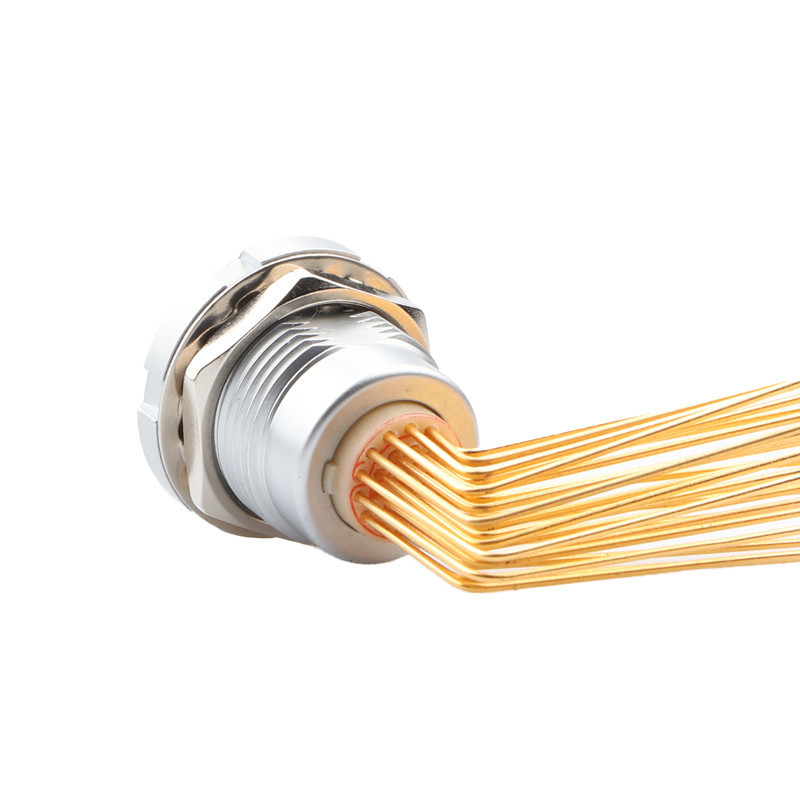 Z2 26 Pin Αδιάβροχες κυκλικές συνδέσεις Διπλό καρφί 90° γωνία καρφί πυρήνα εσωτερική και εξωτερική καρφί σταθερή πρίζα