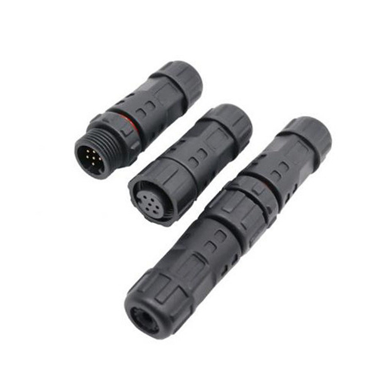 OEM/OD MM12 Βιομηχανική ποιότητα Πνευρόστερος κυκλικός σύνδεσμος IP67 για ηλεκτρικό εξοπλισμό αυτοκινήτων