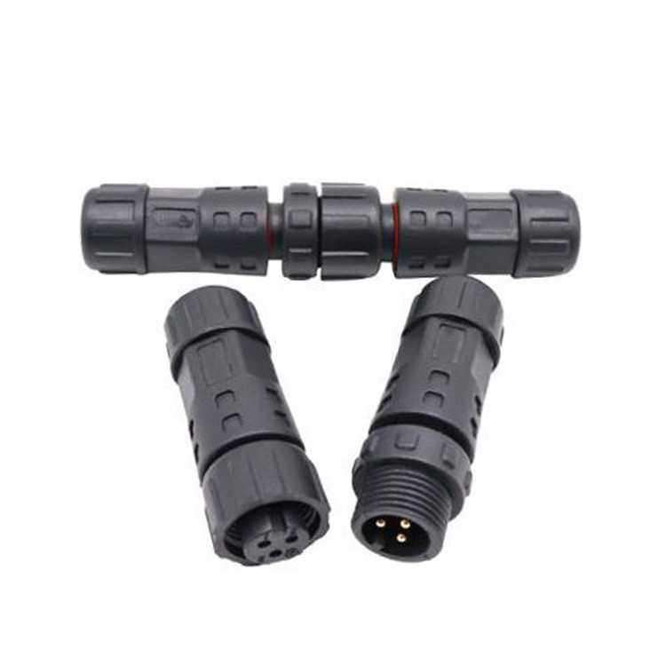 OEM/OD MM12 Βιομηχανική ποιότητα Πνευρόστερος κυκλικός σύνδεσμος IP67 για ηλεκτρικό εξοπλισμό αυτοκινήτων