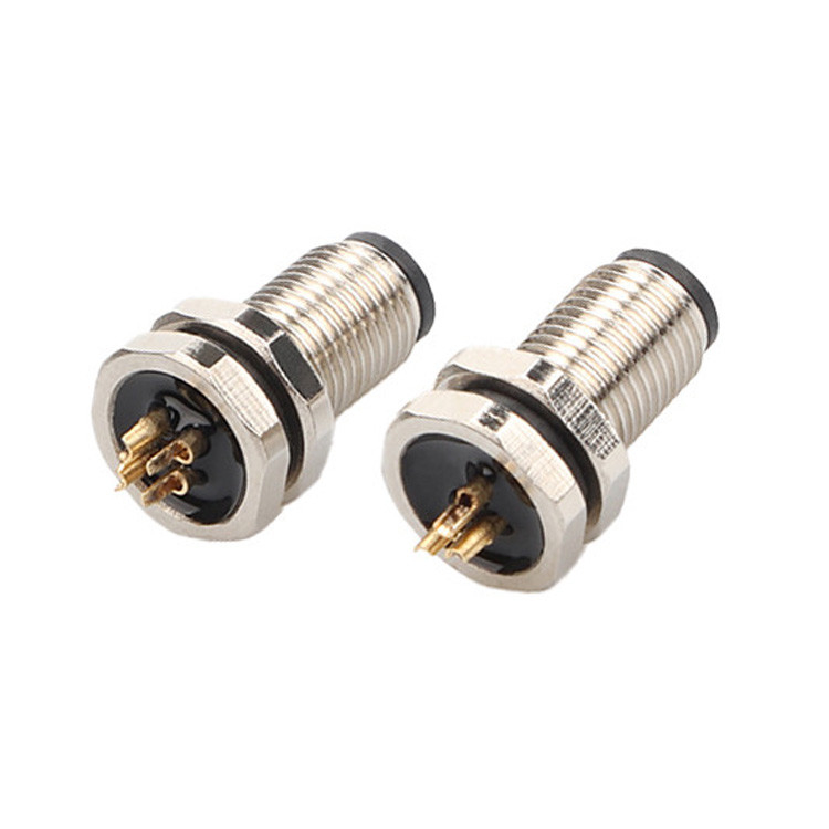 Κύκλωμα συνδετήρα M5 Κωδικός-Α 2Pin 3Pin 4Pin Βιομηχανικοί συνδετήρες M5Z03AA0OCJ009-M5 εμπρόσθια κλειδαριά